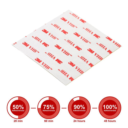 3M VHB Adhesive Pads, Double Sided Adhesive Mounting Squares
